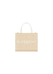 GIVENCHY Mini G-Tote Bag In Natural 4G Jute