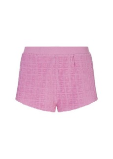 GIVENCHY Mini Shorts In 4G Jacquard Terry