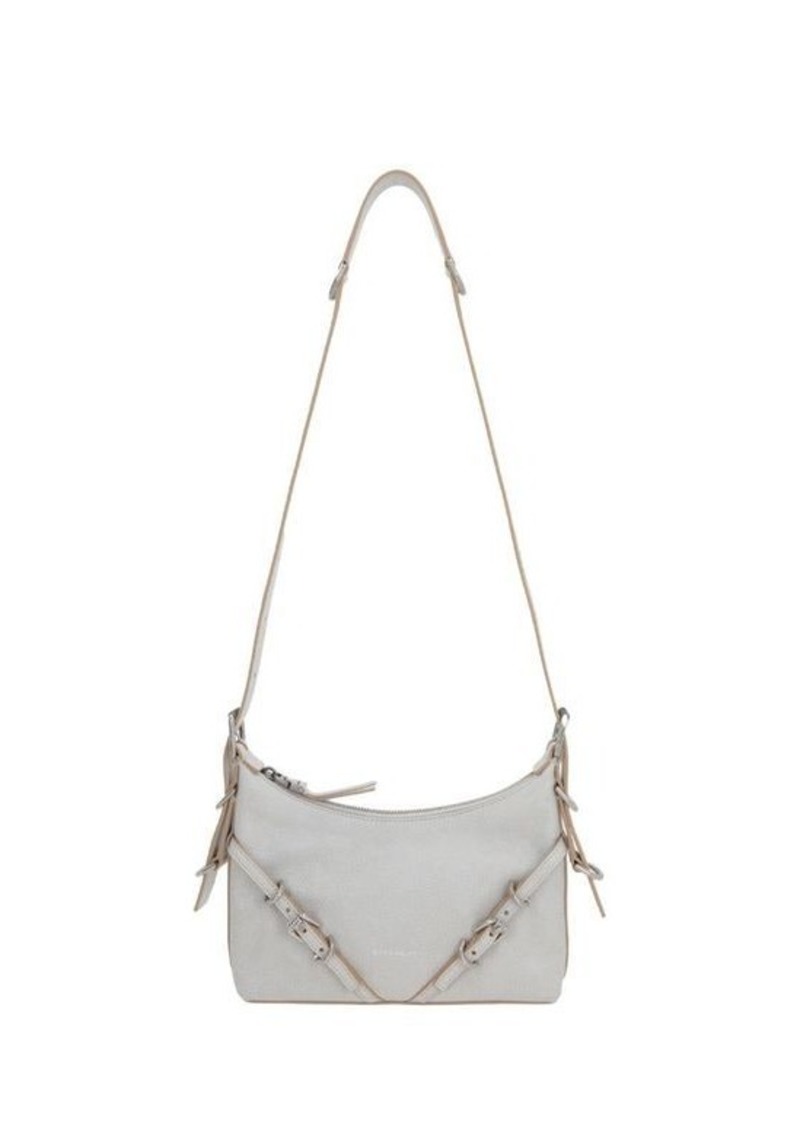 GIVENCHY Mini Voyou Bag in Ivory Leather