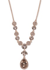 Givenchy Multi-Crystal Y-Neck Necklace