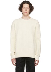 Givenchy Off-White Viscose Sweater