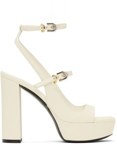 Givenchy Off-White Voyou Heeled Sandals