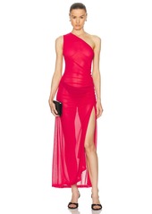 Givenchy One Shoulder Maxi Dress