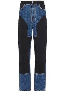 Givenchy Patched And Stitched Carpenter Jean