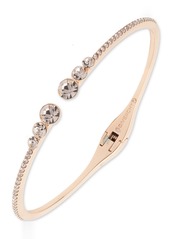 Givenchy Pave Open Cuff Bracelet - Gold