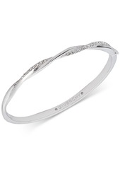 Givenchy Pave Twist Bangle Bracelet - Pink