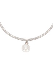 Givenchy Pearl Crystal Necklace