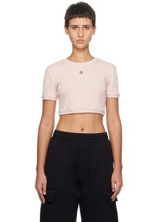 Givenchy Pink Cropped T-Shirt