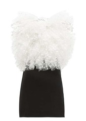 Givenchy Polka-dot tulle and velvet mini dress