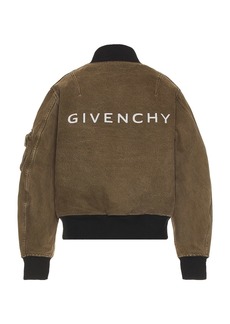 Givenchy Reversible Denim Bomber