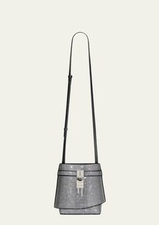Givenchy Shark Lock Bucket Bag in Embellished Leather