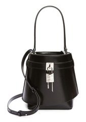 Givenchy Shark Lock Leather Bucket Bag