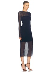 Givenchy Sheer Maxi Dress