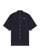 Givenchy Short Sleeve Eyelet Shirt