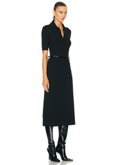 Givenchy Silk Ribbed Dress