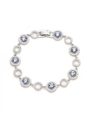 Givenchy Silver-Tone Crystal Flex Bracelet
