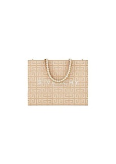 GIVENCHY Small G-Tote Bag In Natural 4G Jute