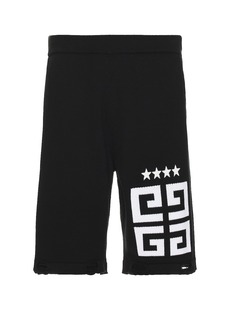 Givenchy Star 4g Logo Shorts