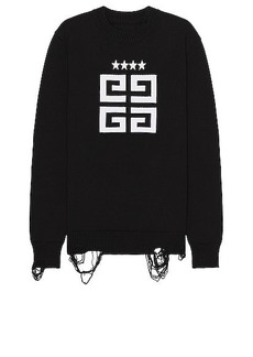 Givenchy Star 4g Logo Sweater