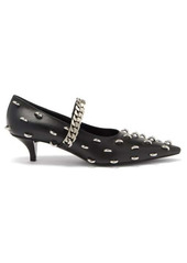 Givenchy Studded leather pumps