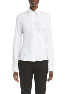 Givenchy Tailored Organic Cotton Poplin Button-Up Shirt