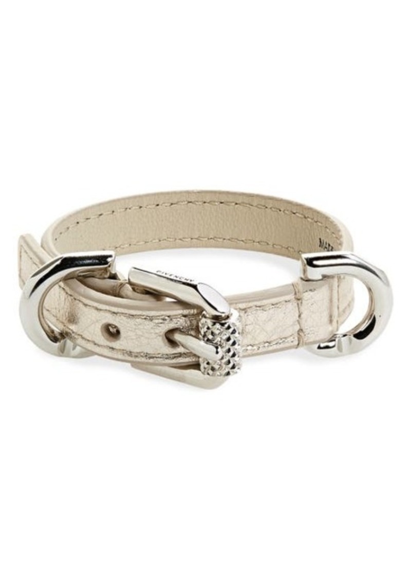 Givenchy Voyou Leather Bracelet
