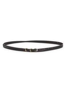 Givenchy Voyou Leather Double Wrap Belt
