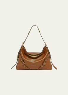 Givenchy Voyou Medium Shoulder Bag in Shiny Tumbled Leather