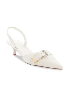 Givenchy Voyou Pointed Toe Kitten Heel Pump