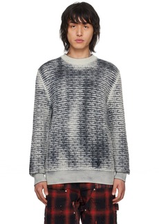 Givenchy White & Black 4G Sweater