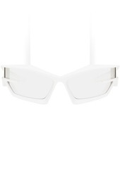 Givenchy White Giv Cut Sunglasses