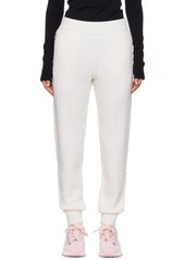 Givenchy White Monogram Lounge Pants