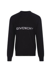 GIVENCHY Wool Sweater With Inlaid Logo