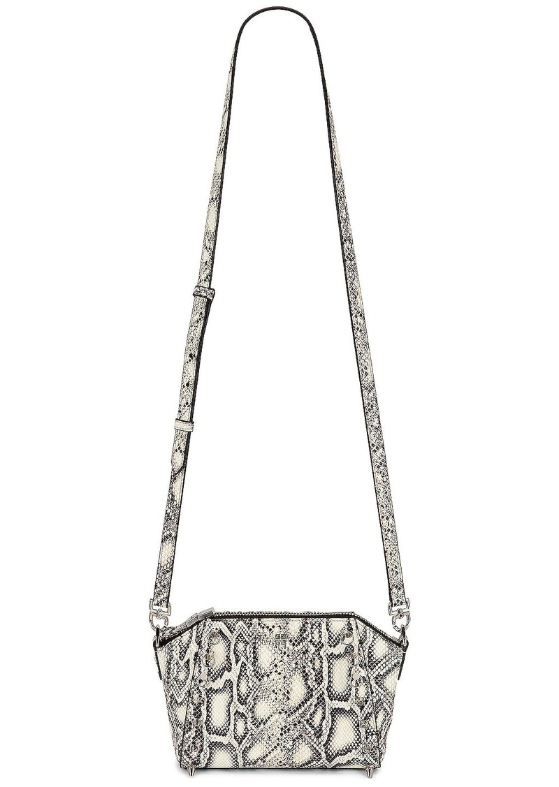 Givenchy XS Antigona Snake Print Bag