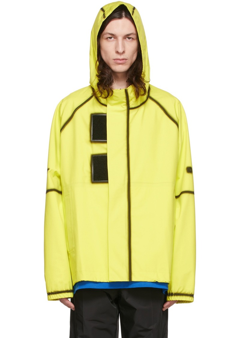 Givenchy Yellow Nylon Jacket