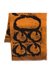 Givenchy graphic print scarf