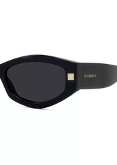 Givenchy GV Day 54MM Geometric Sunglasses