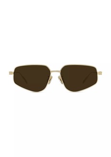Givenchy GV Speed 57MM Geometric Sunglasses