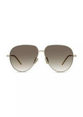 Givenchy GV Speed 60MM Pilot Sunglasses