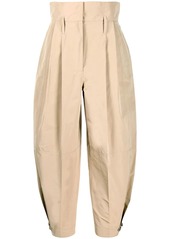 Givenchy high-waisted cropped trousers