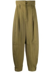 Givenchy high-waisted military trousers