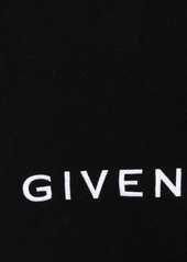 Givenchy intarsia-knit logo scarf