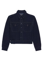 Givenchy Jacket in Boucle Denim