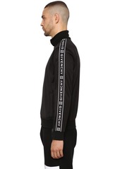 Givenchy Jersey Jacket W/ Logo Side Bands