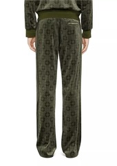 Givenchy Jogger Pants in Monogram 72 Velvet