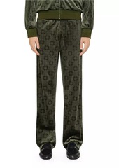 Givenchy Jogger Pants in Monogram 72 Velvet