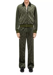 Givenchy Jogger Pants in Monogram 72 Velvet