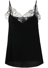 Givenchy lace trim camisole