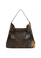 Givenchy Large Voyou Bag in Crackled Leather