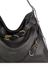 Givenchy Large Voyou Boyfriend Shoulder Bag In Aged Leather